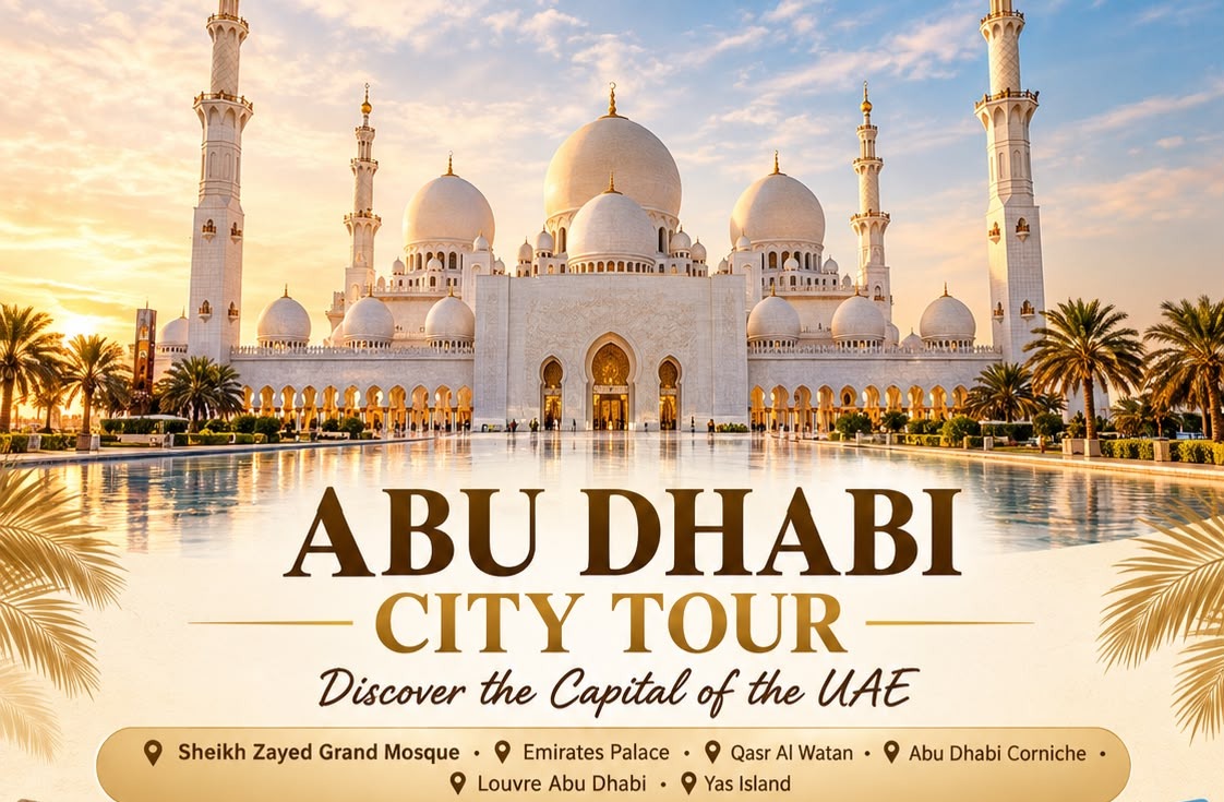 Abu Dhabi city tour in Dubai