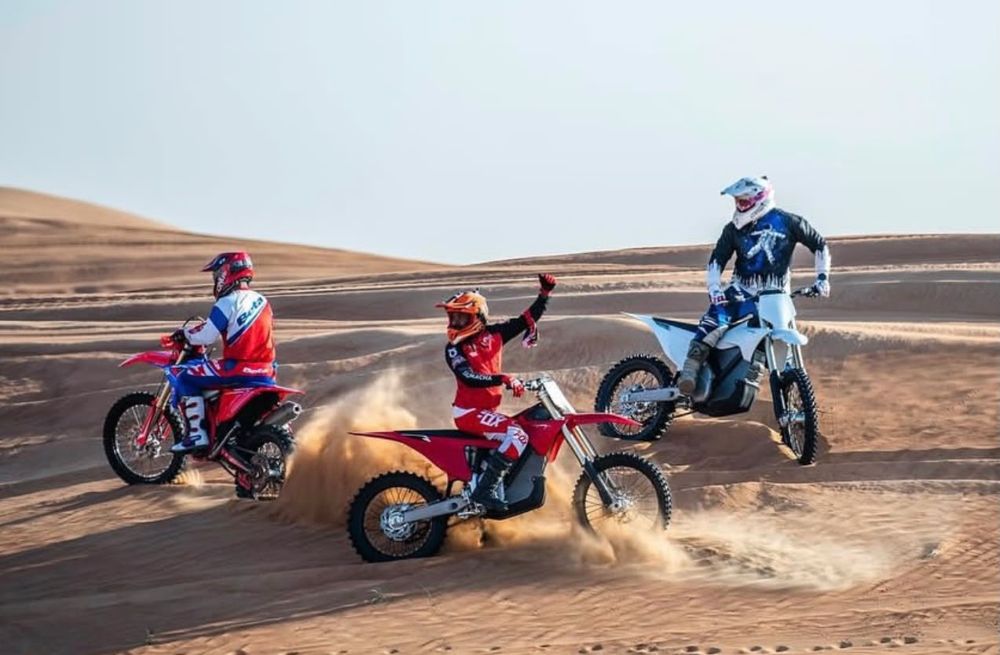 Dirt bike, KTM and Yamaha