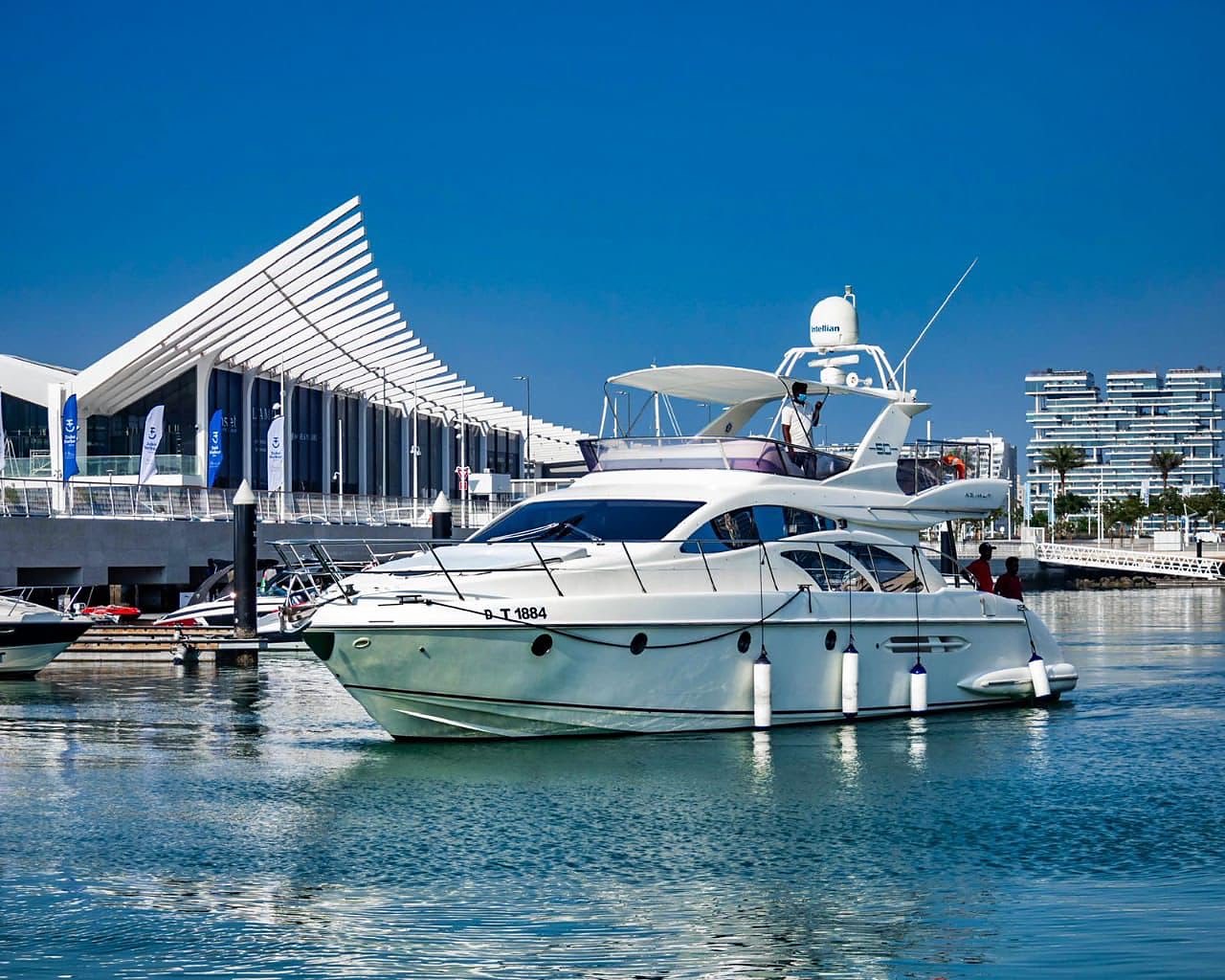 Private yacht in Dubai
